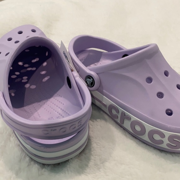 💟Crocs Bayaband Clog, W Size 7, Lilac - Picture 5 of 7